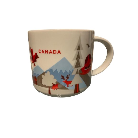Starbucks Other - STARBUCKS Canada Coffee Mug 2016 You Are Here Collection 14 Ounces Ceramic